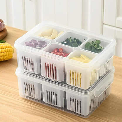 stackable fridge storage containers